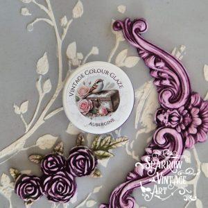 Vintage Colour Glaze - Aubergine